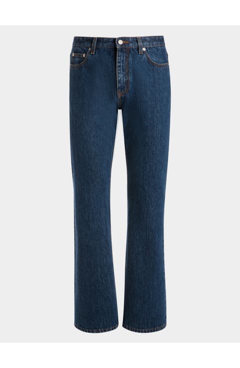 Denim Pants in Medium Cotton