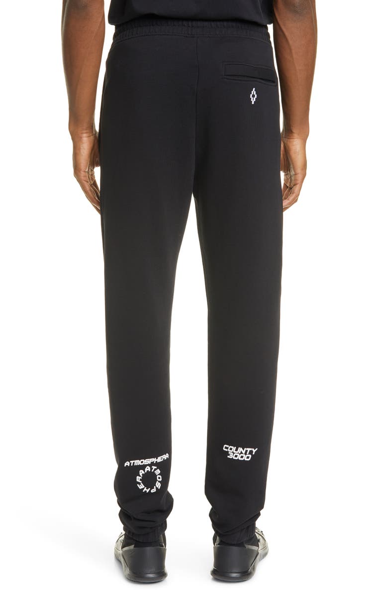 Marcelo Burlon Logo Patch Sweatpants, Alternate, color, 