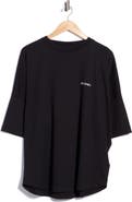 Palm Angels Logo Embroidered Cotton T-Shirt