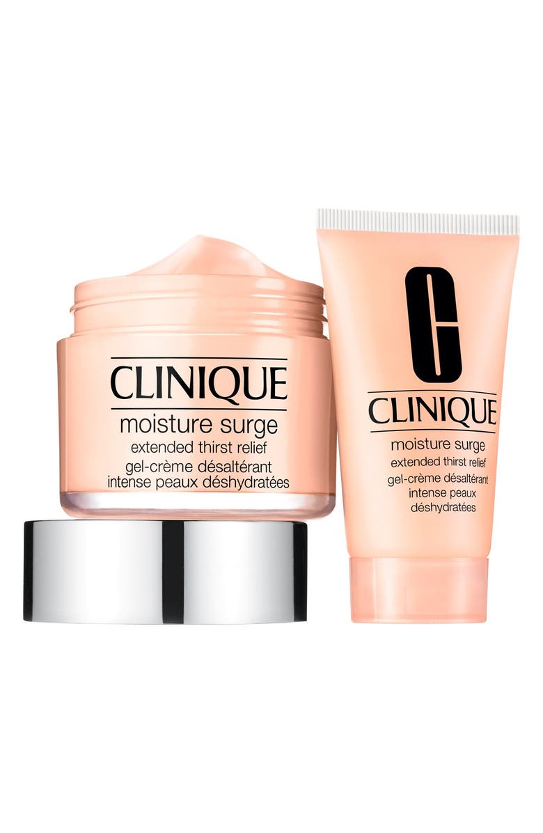 Clinique 'Moisture Surge - Home & Away' Jumbo Duo, Main, color, 
