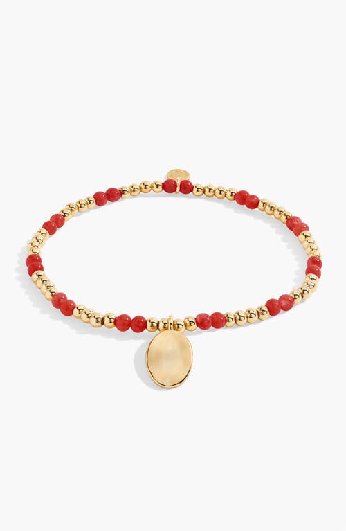 A Littles & Co Birthstone A Little January Bracelet