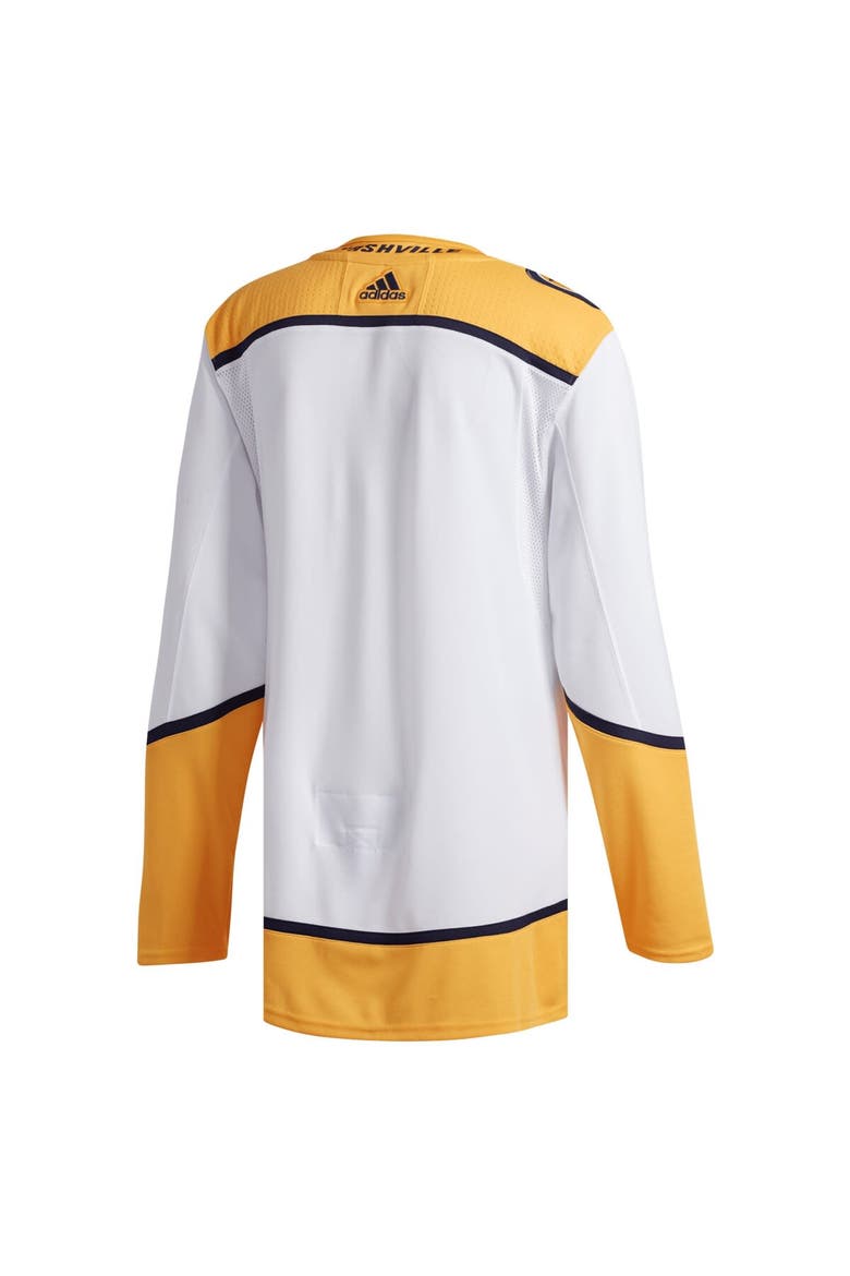 Men's adidas White Nashville Predators Away Authentic Jersey, Alternate, color, White