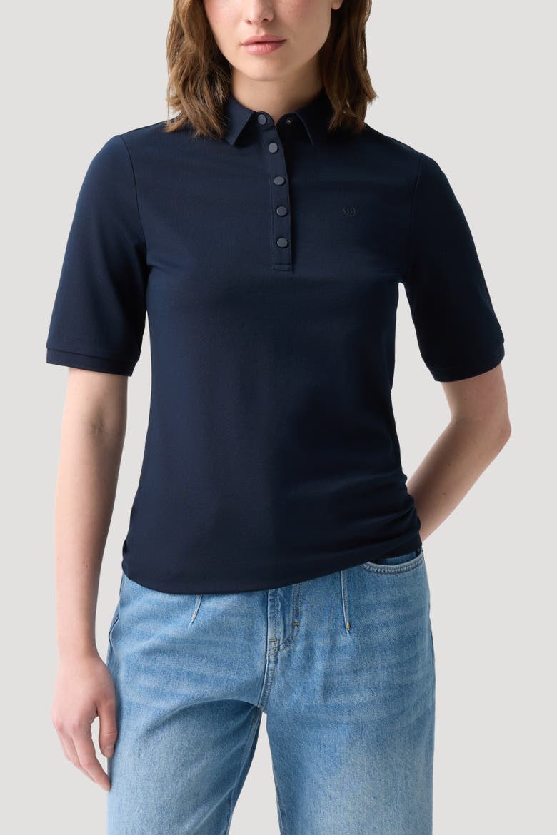 Tammy Polo Shirt, Alternate, color, Navy blue