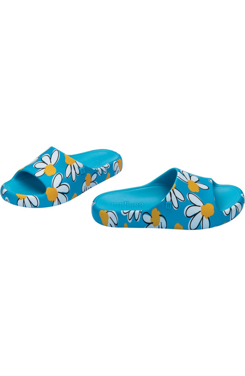 Melissa Free Floral Print Slide Sandal, Alternate, color,