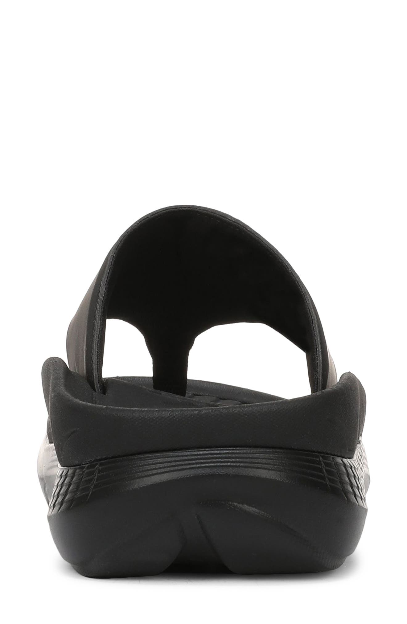 Vionic Restore III Platform Flip-Flop, Alternate, color, Black