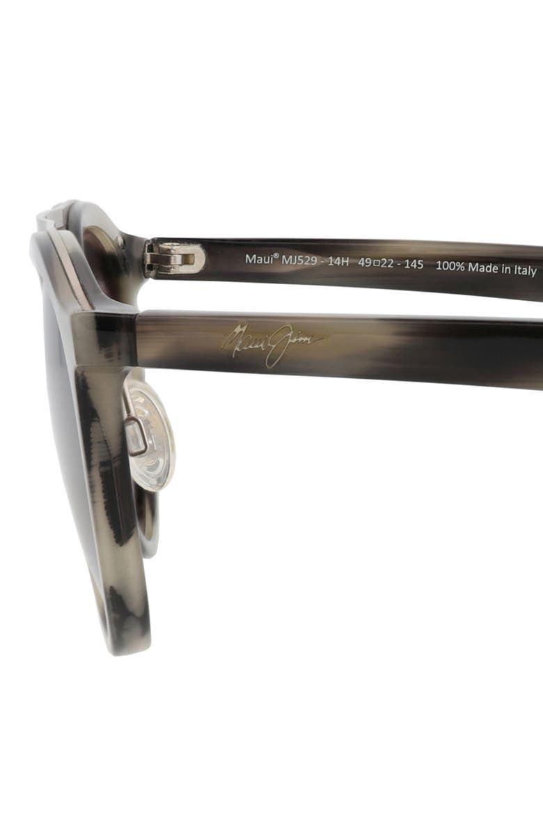 Maui Jim 55mm Core Round Sunglasses, Alternate, color, Grey Grey Grey