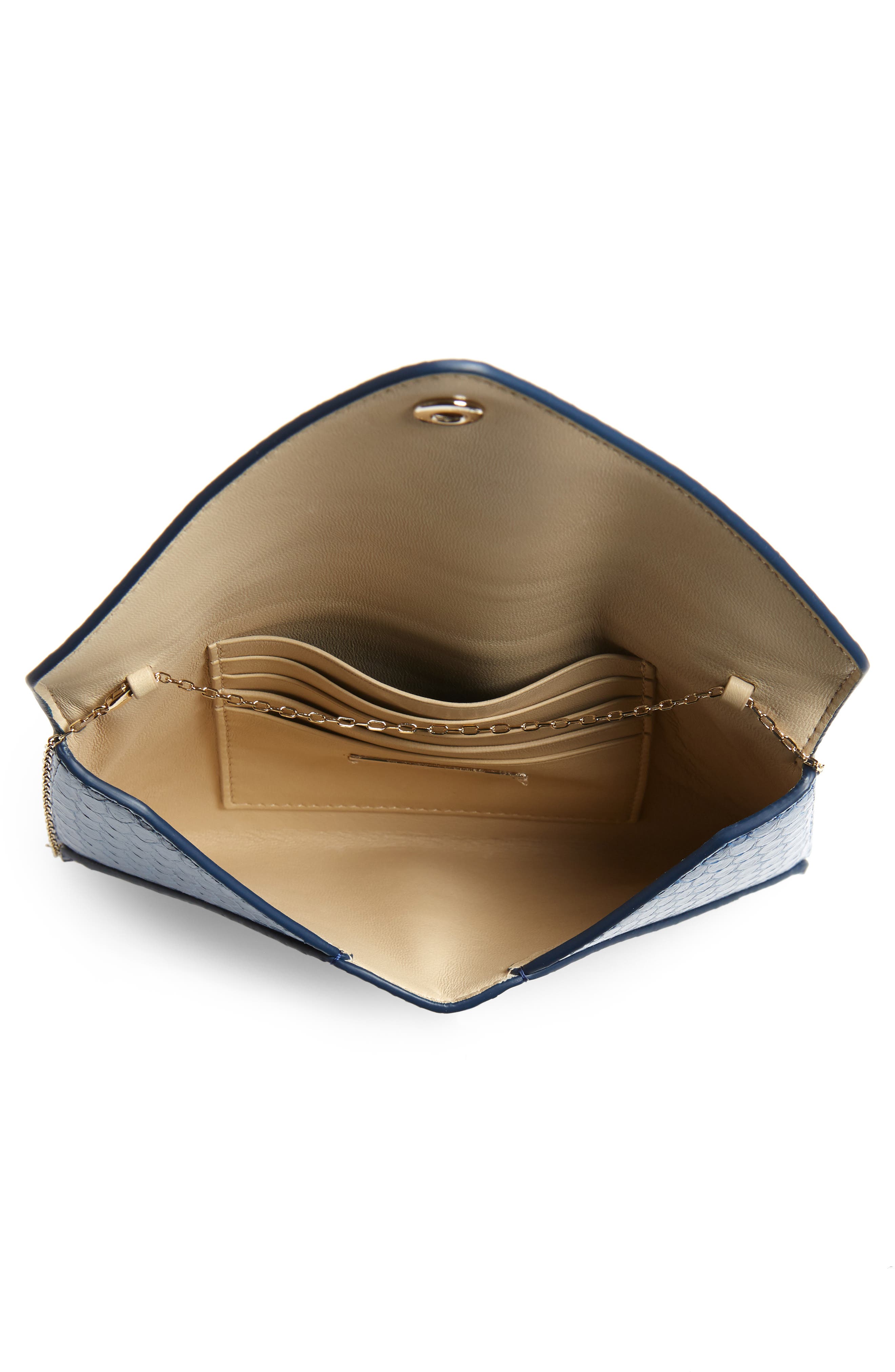 The Row Leather Envelope Bag, Alternate, color, 