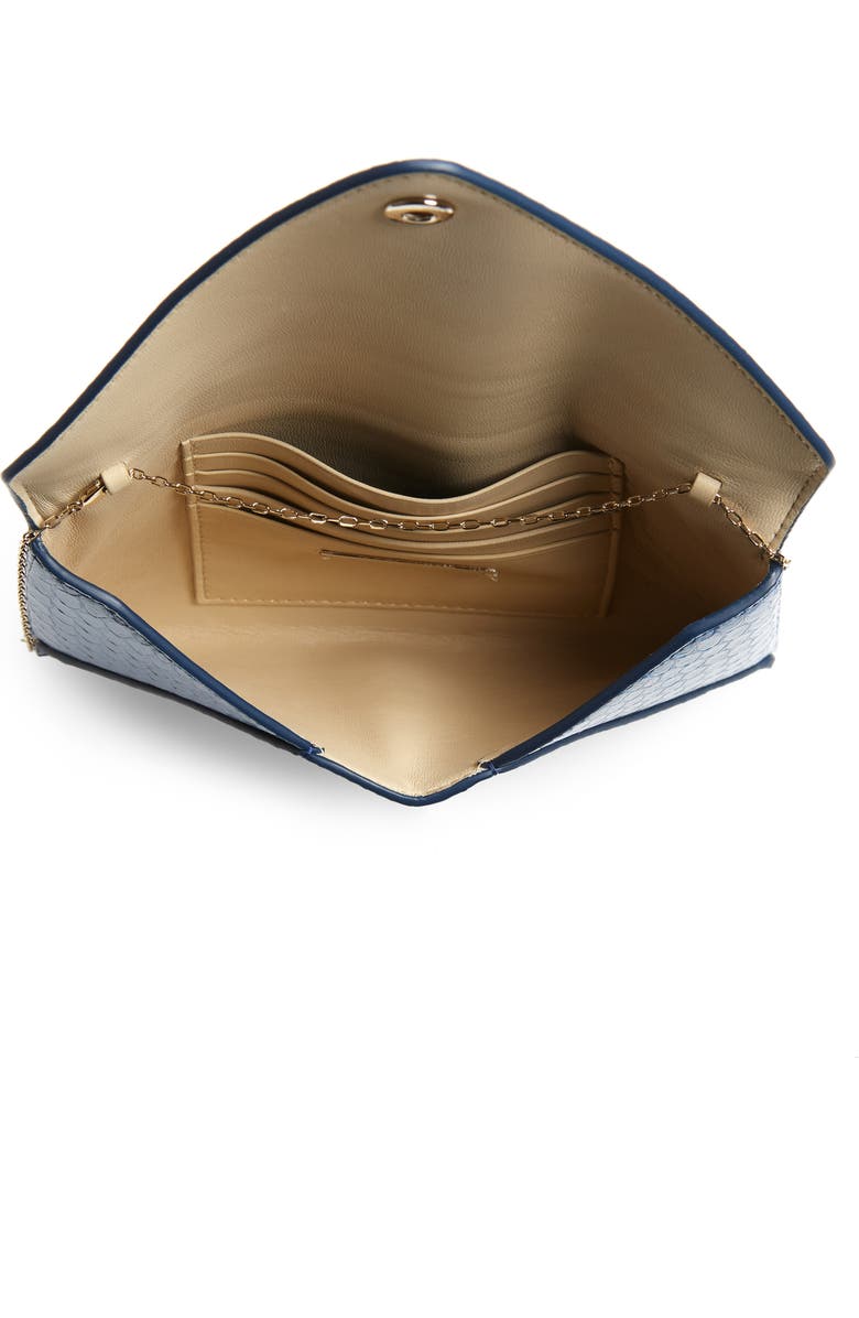 The Row Leather Envelope Bag, Alternate, color,