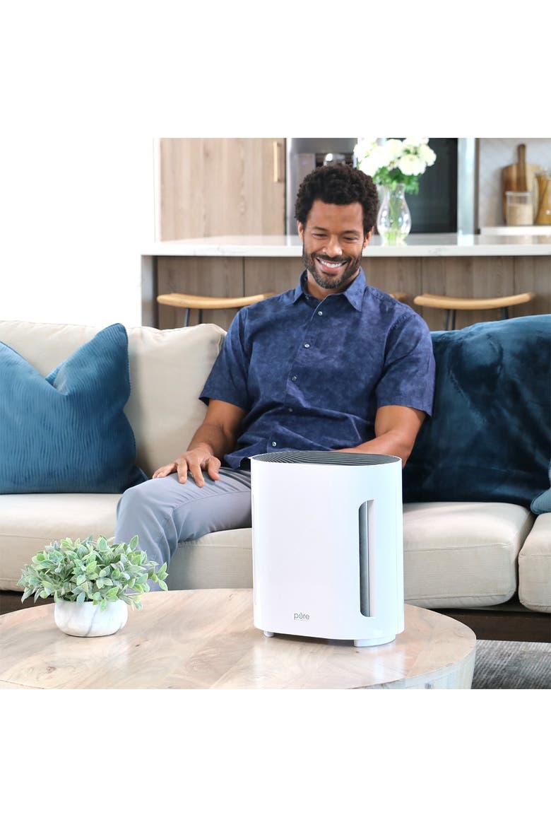 PureZone 3-in-1 True HEPA Air Purifier, Alternate, color, WHITE