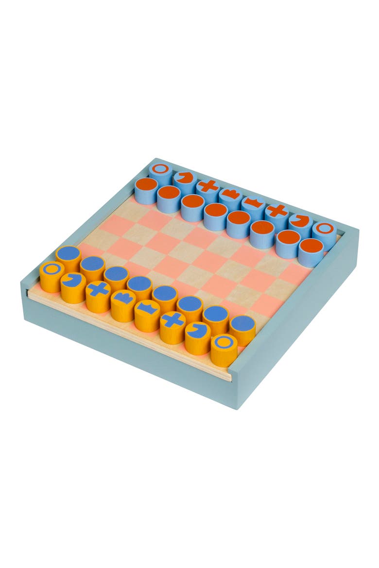 Two-in-One Chess & Checkers Set, Main, color, MULTI