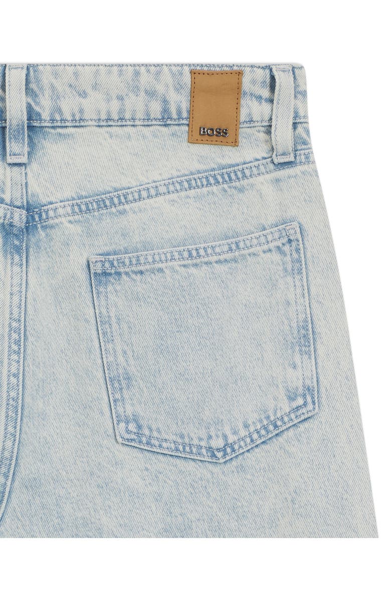 BOSS Crossroad Boyfriend 0.2 Jeans, Alternate, color, Light Blue