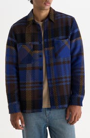 Wax London Whiting Check Shirt Jacket