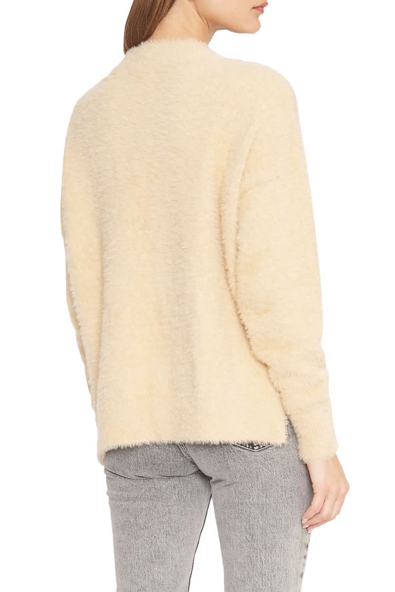 Shirley Mushroom Fuzzy Sweater, Alternate, color, CREAM