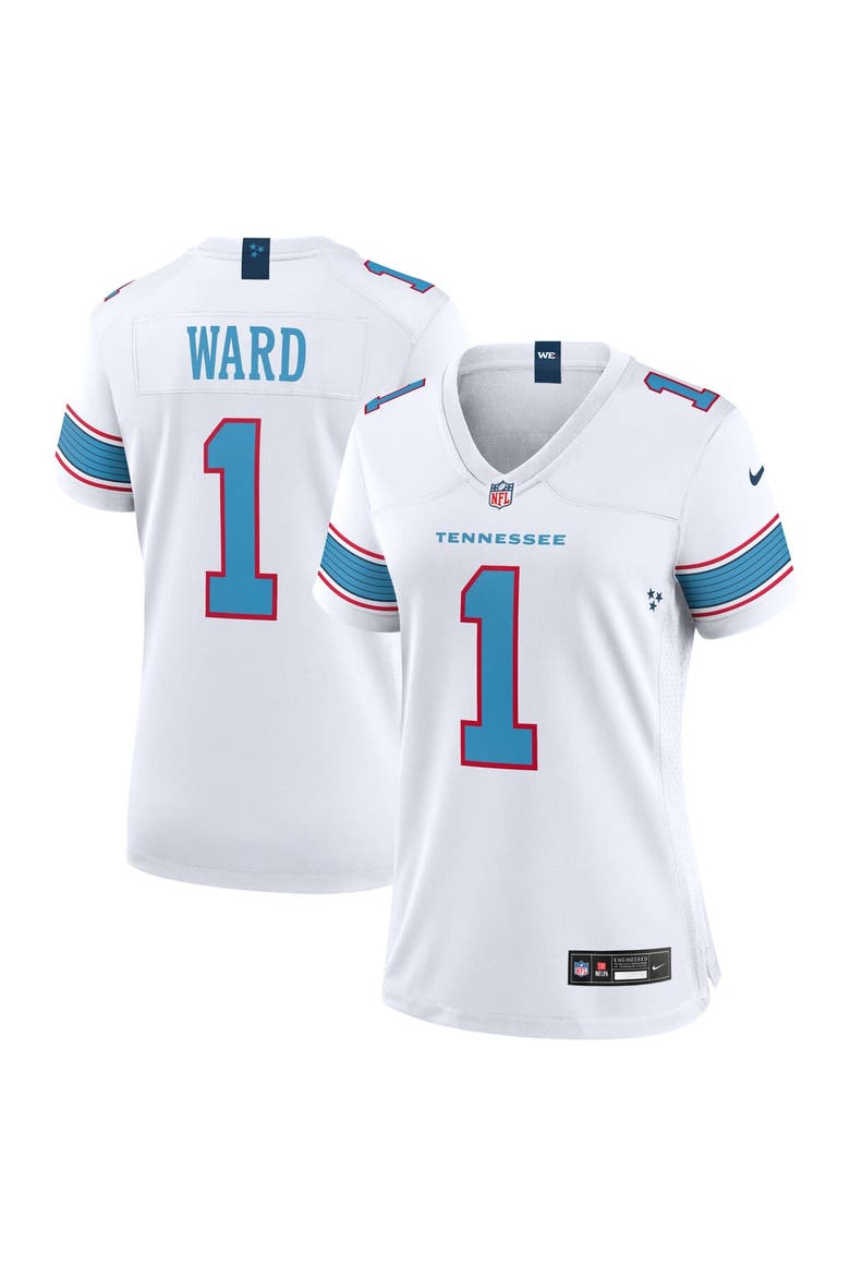 Women's Nike Cameron Ward White Tennessee Titans Game Jersey, Main, color, White