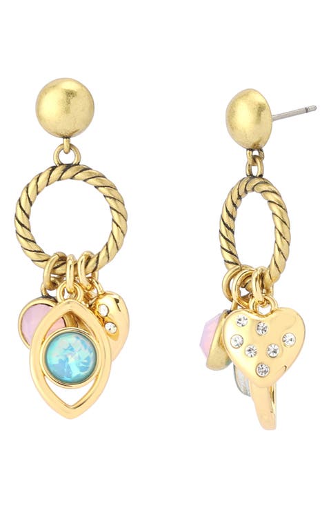 Charm Drop Earrings