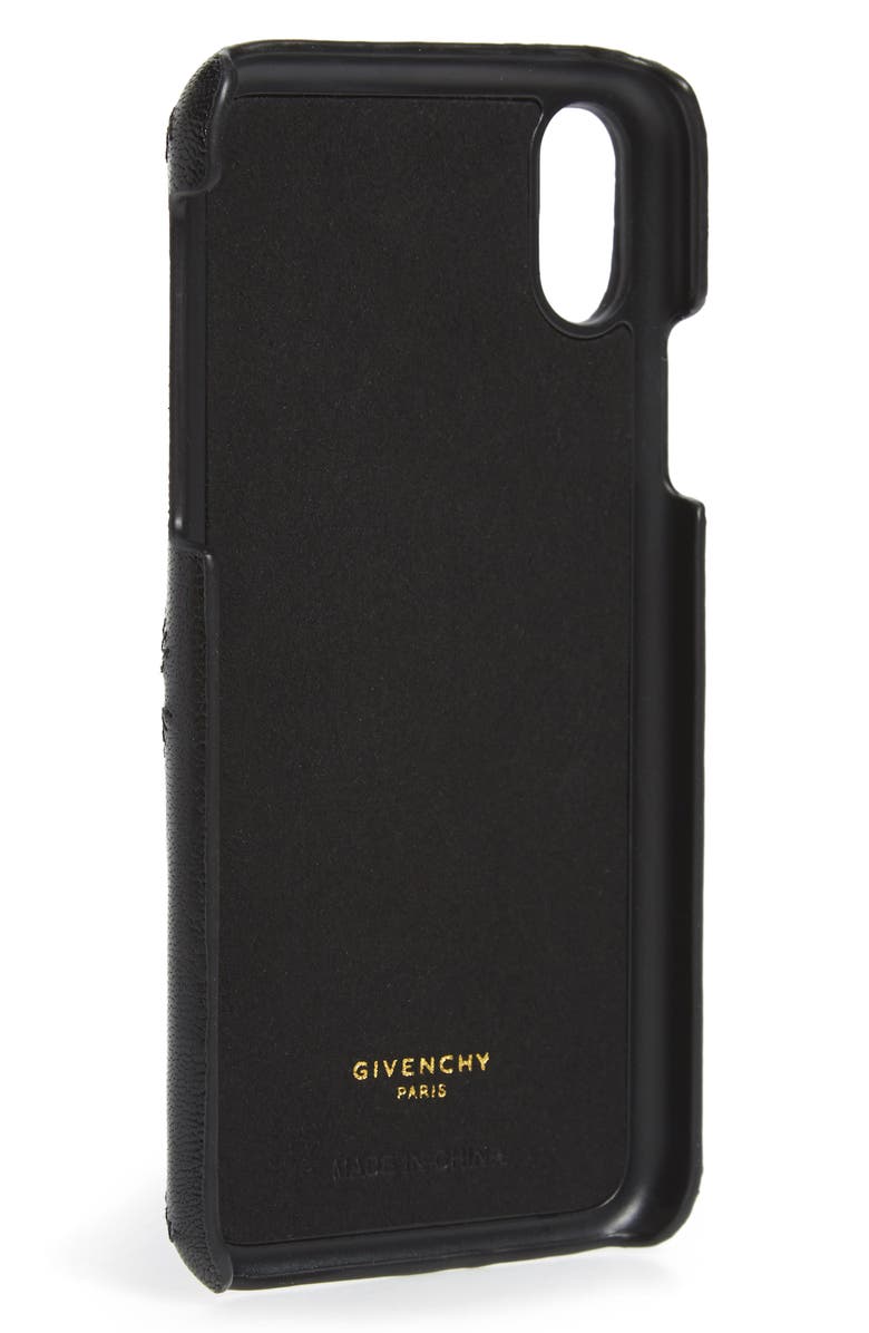Givenchy Leather iPhone 7/8 Case, Alternate, color, 