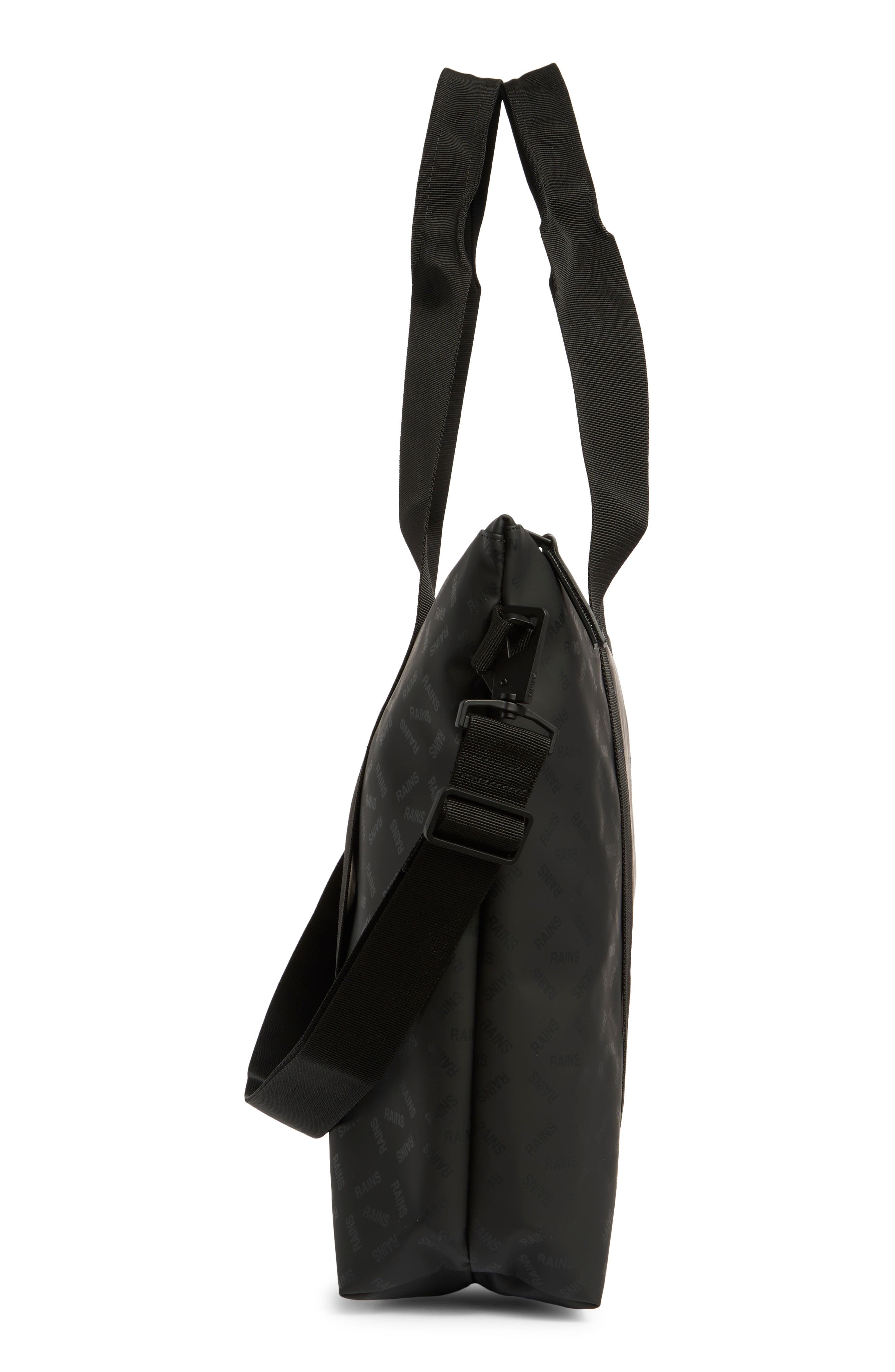 Rains Waterproof Mini Tote Bag, Alternate, color, House