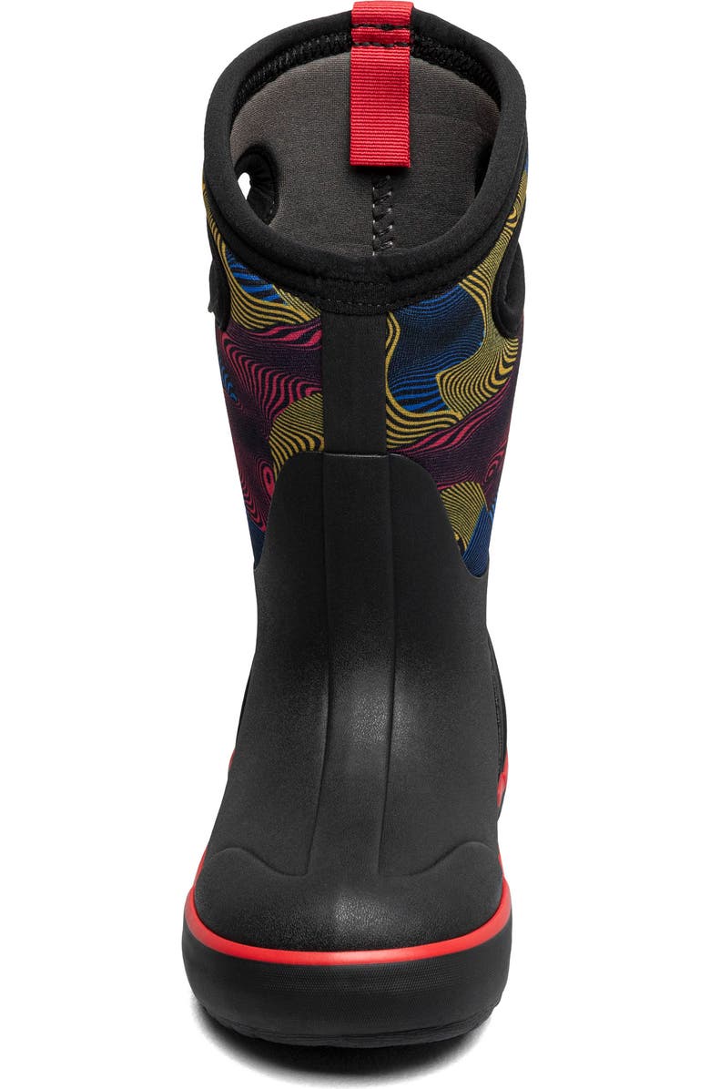 Bogs Kids' Classic II Warped Waterproof Boot, Alternate, color,