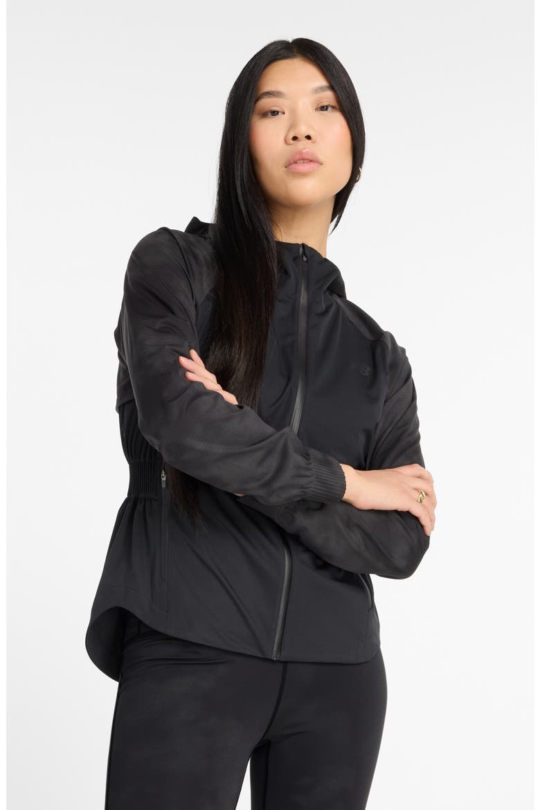 Reflective Woven Jacket, Alternate, color, GREY