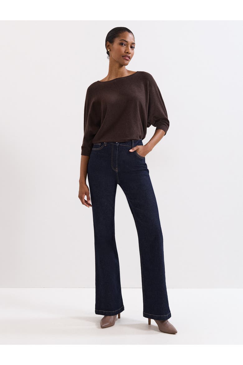 Cristine Knit Jumper, Alternate, color, Brown