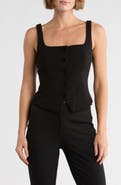 DKNY Button Front Vest