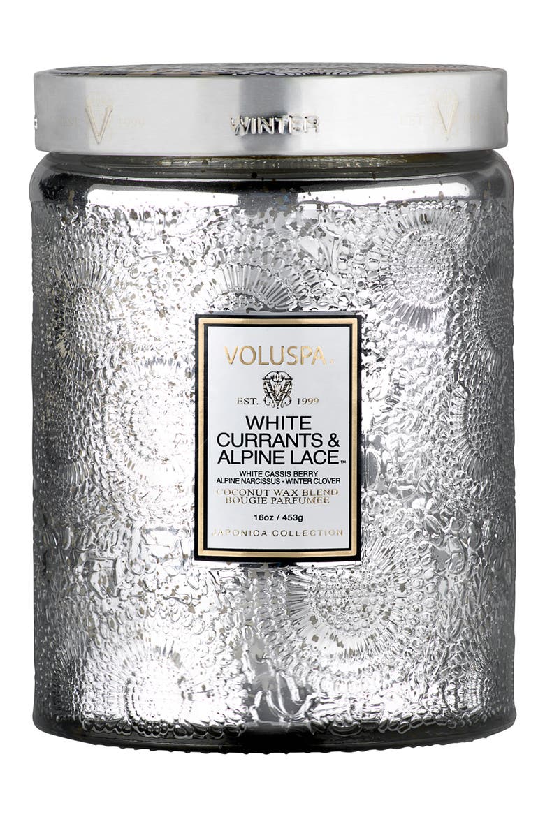 Large Jar Candle, Main, color, WHITE CURRENTS/ ALPINE