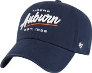 '47 Women's '47 Navy Auburn Tigers Sidney Clean Up Adjustable Hat