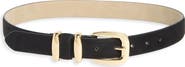 Steve Madden Faux Suede Keeper Belt