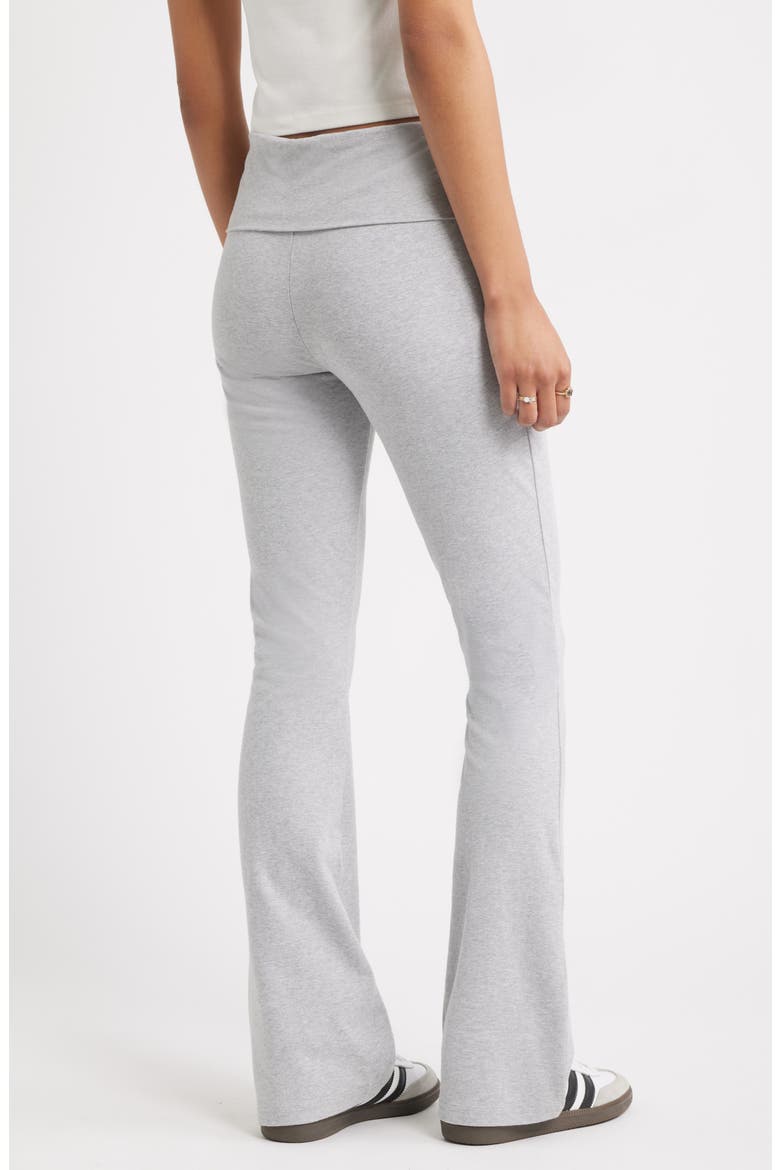 Foldover Leggings, Alternate, color, GREY SOFT HEATHER