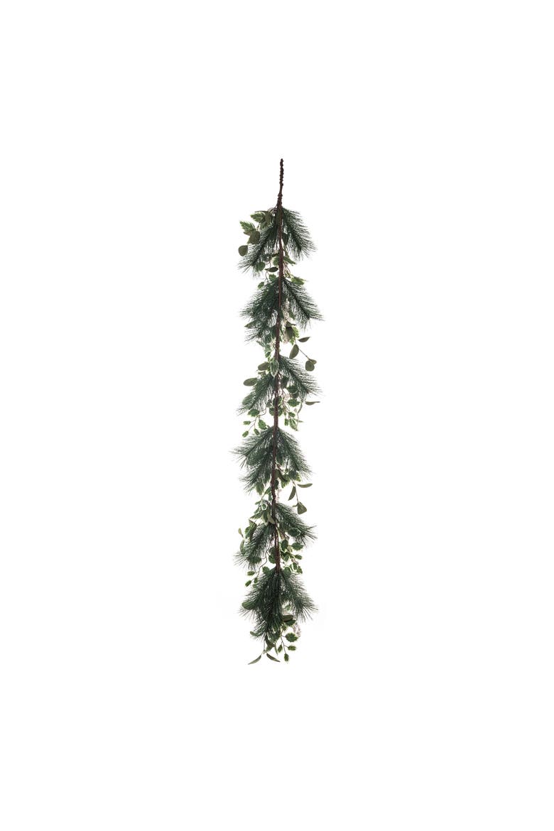 60 in Multicolor Christmas Bells Garland Festive Nylon Holiday Decor for Banners and Garlands, Alternate, color, Multicolored