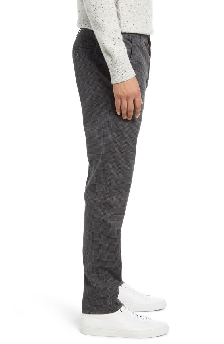 AG Marshall Slim Fit Plaid Chinos, Alternate, color, Cambridge Folkestone Grey