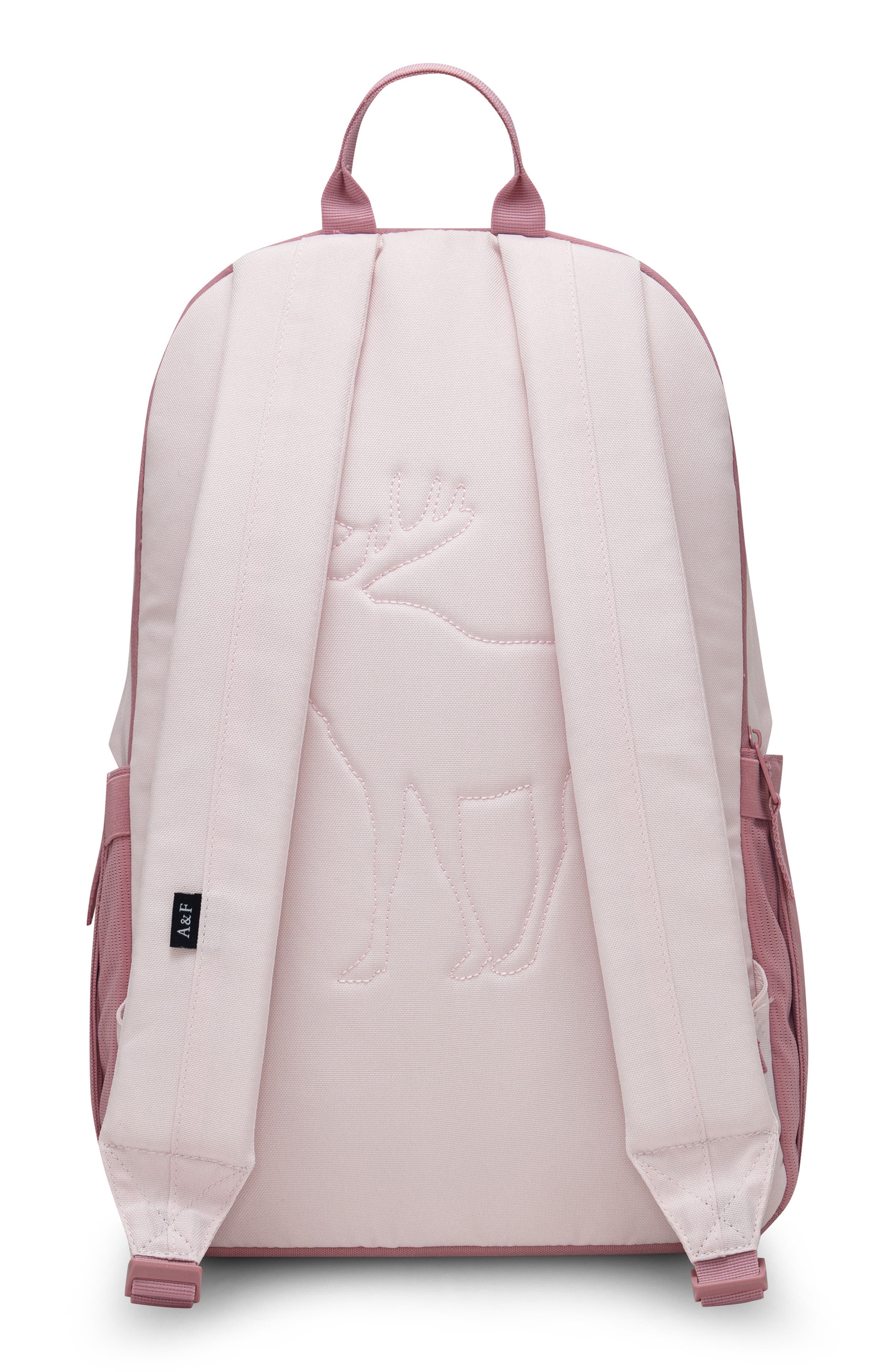 Kids' Essentials Embroidered Backpack, Alternate, color, PINK MARSHMALLOW