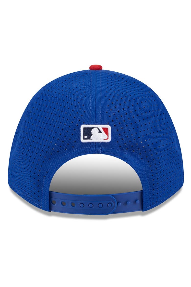 Men's New Era Blue/Red  San Francisco Giants 2025 MLB All-Star Game Workout 9FORTY M-Crown Adjustable Hat, Alternate, color, Blue