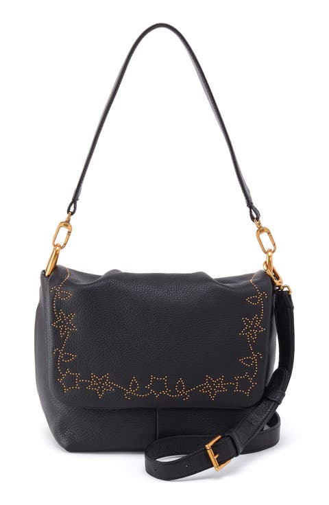 Harley Convertible Leather Shoulder Bag