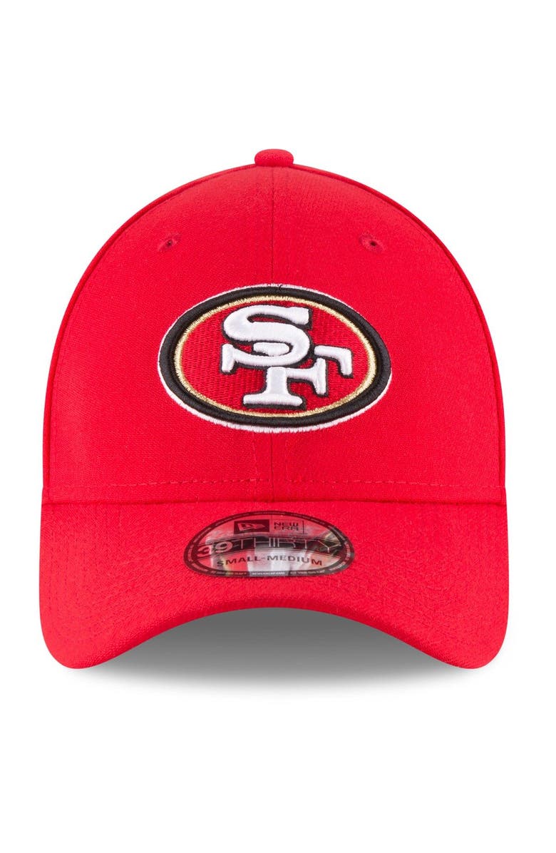 New Era Men's New Era Scarlet San Francisco 49ers Team Classic 39THIRTY Flex Hat, Alternate, color, 