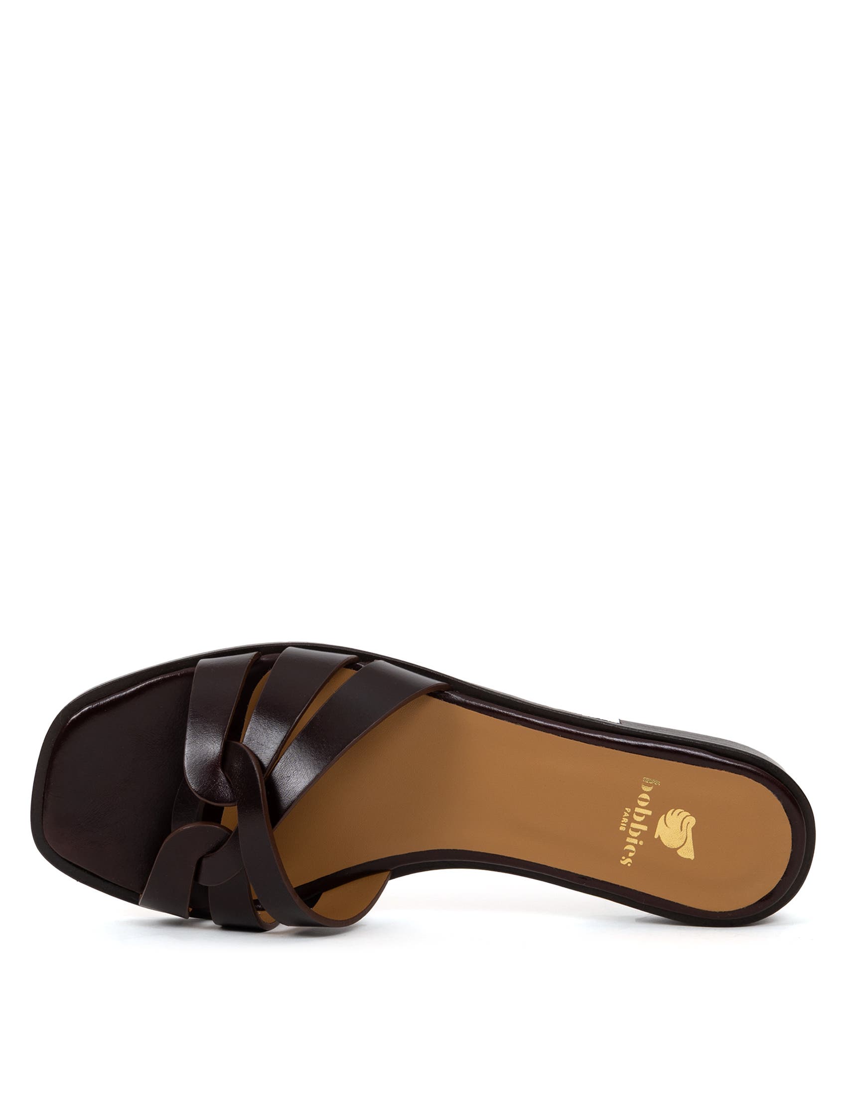 Thaïs Flat Sandals, Alternate, color, Irish Coffee