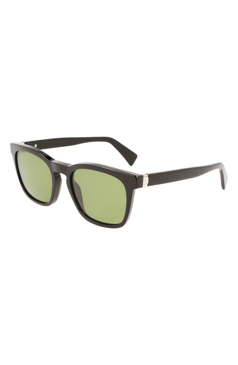 Lanvin 54mm Rectangular Sunglasses, Alternate, color, 