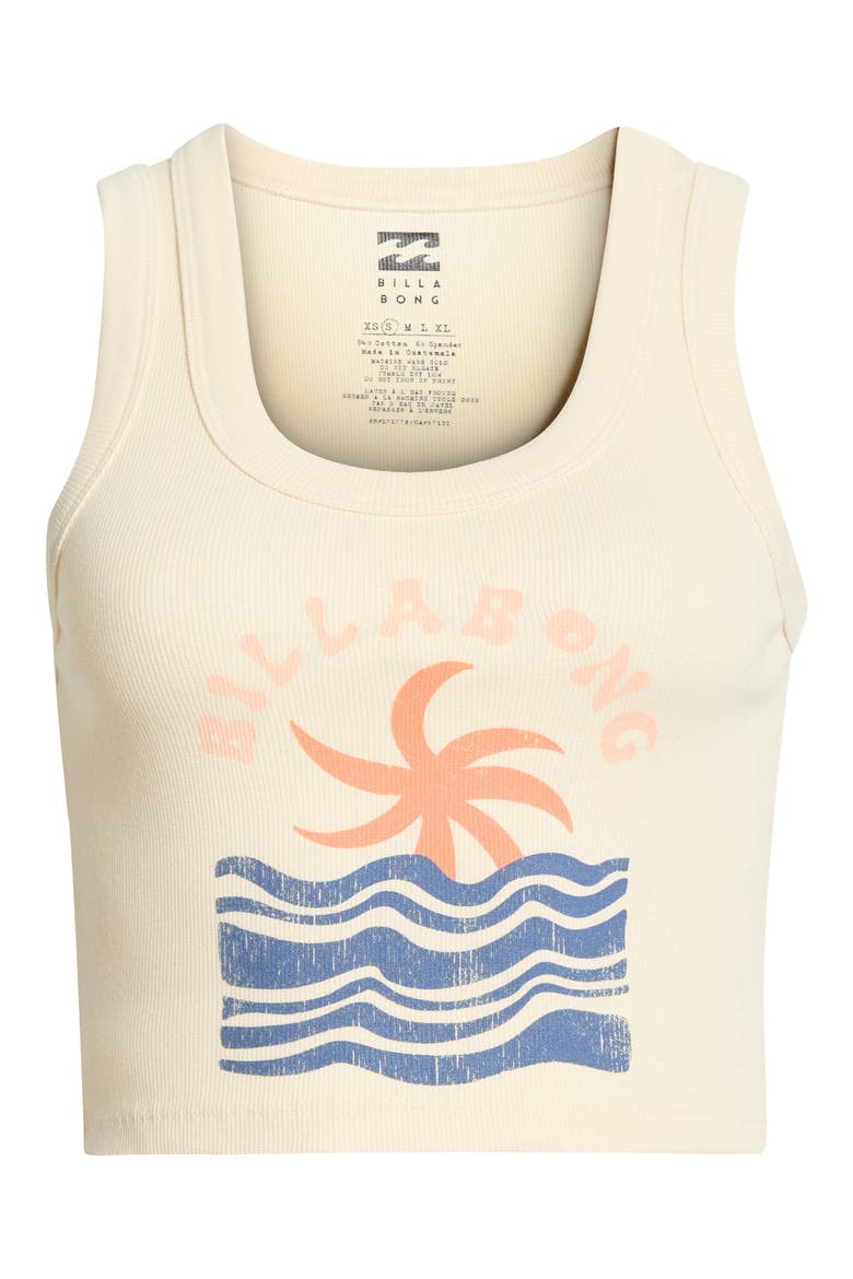It Takes You Graphic Stretch Cotton Rib Tank, Alternate, color, WHITE CAP