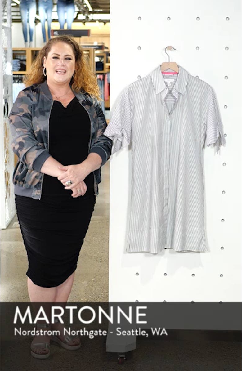 Stripe Shirtdress, sales video thumbnail