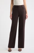 Tahari ASL Birdseye Straight Leg Career Pants