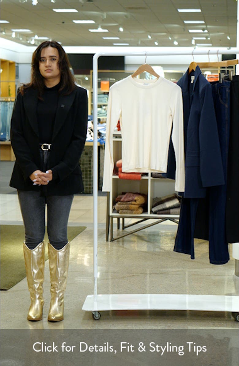 Bailey Long Sleeve Rib T-Shirt, sales video thumbnail