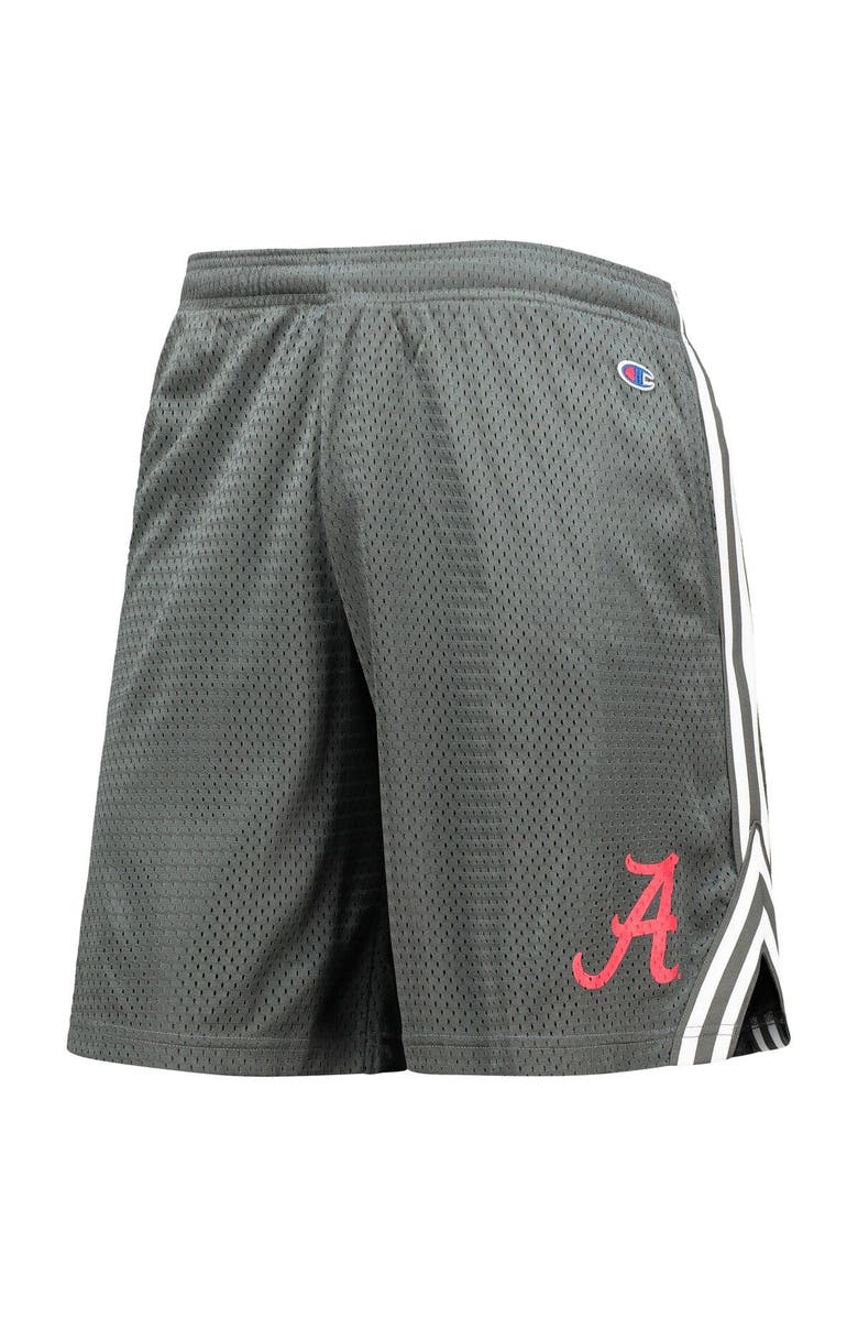 Champion Men's Champion Gray Alabama Crimson Tide Team Lacrosse Shorts, Alternate, color,