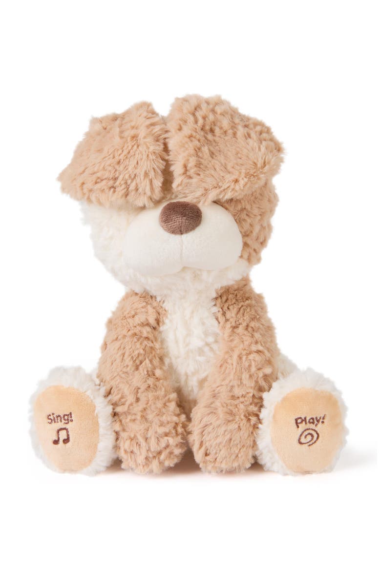 Peeki the Puppy Peekaboo Stuffed Animal, Alternate, color, NO COLOR