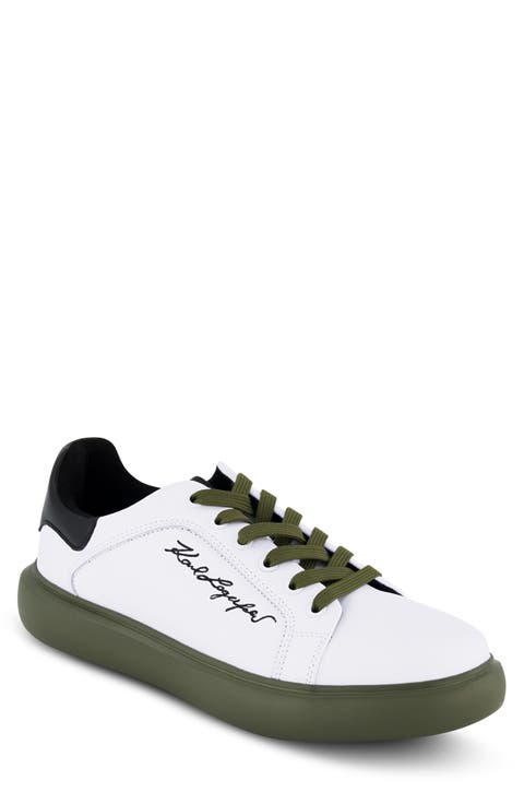 Embroidered Signature Sneaker (Men)