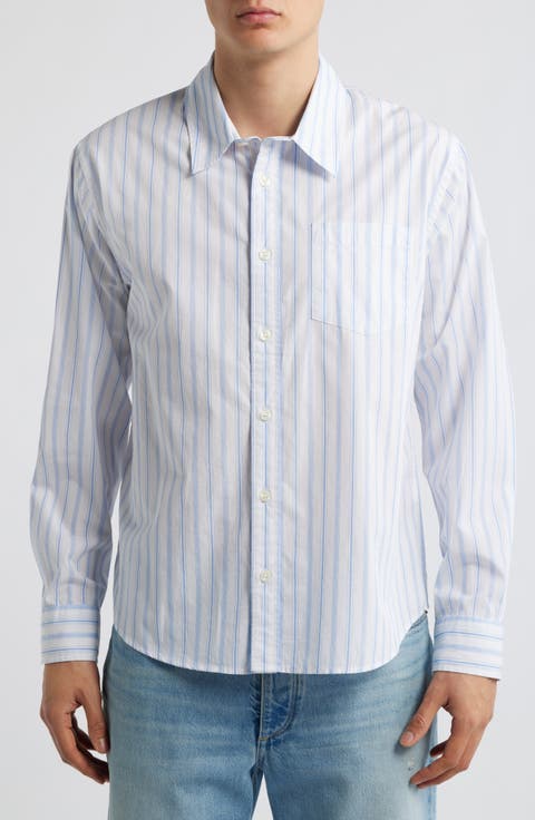 Berg Stripe Button-Up Shirt