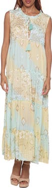 RANEES Tiered Maxi Dress