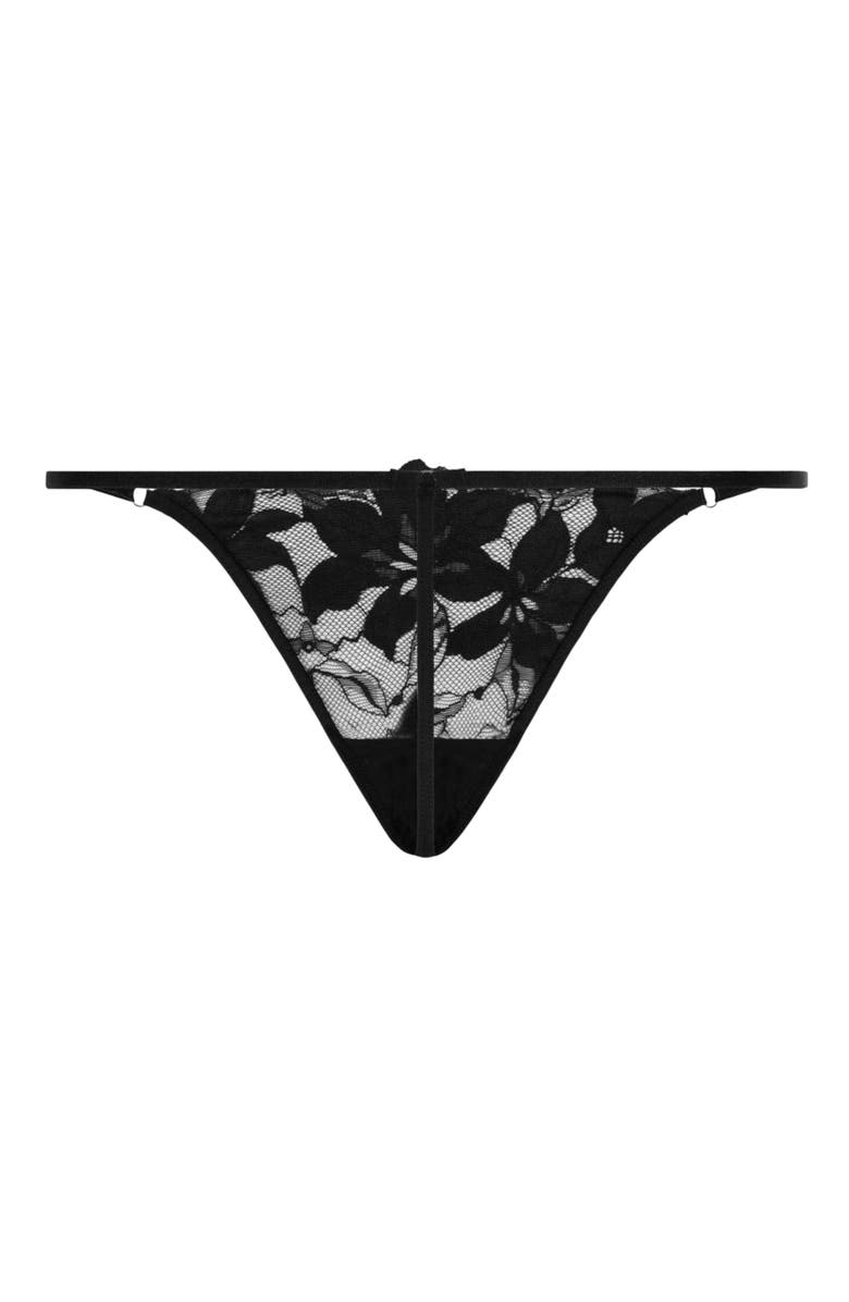 Hunkemöller Ingrid Thong, Alternate, color, Caviar