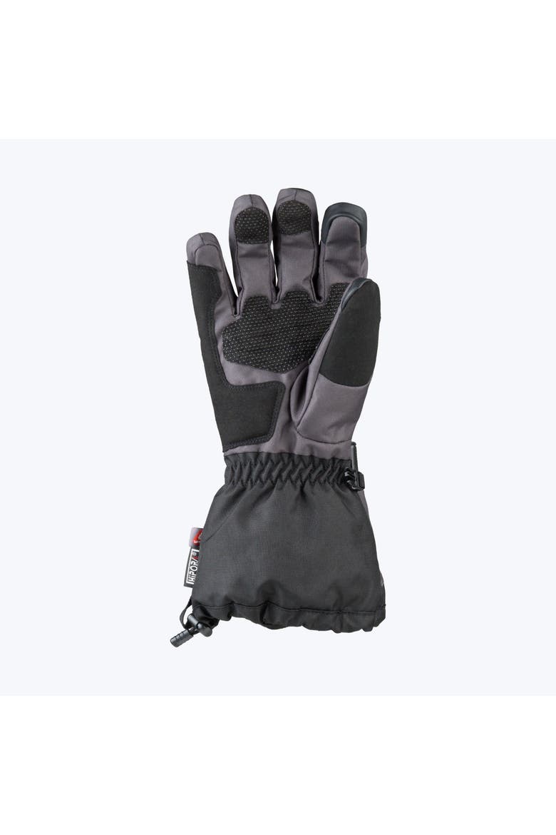 Vista Waterproof Heated Glove, Alternate, color, Black and Grey