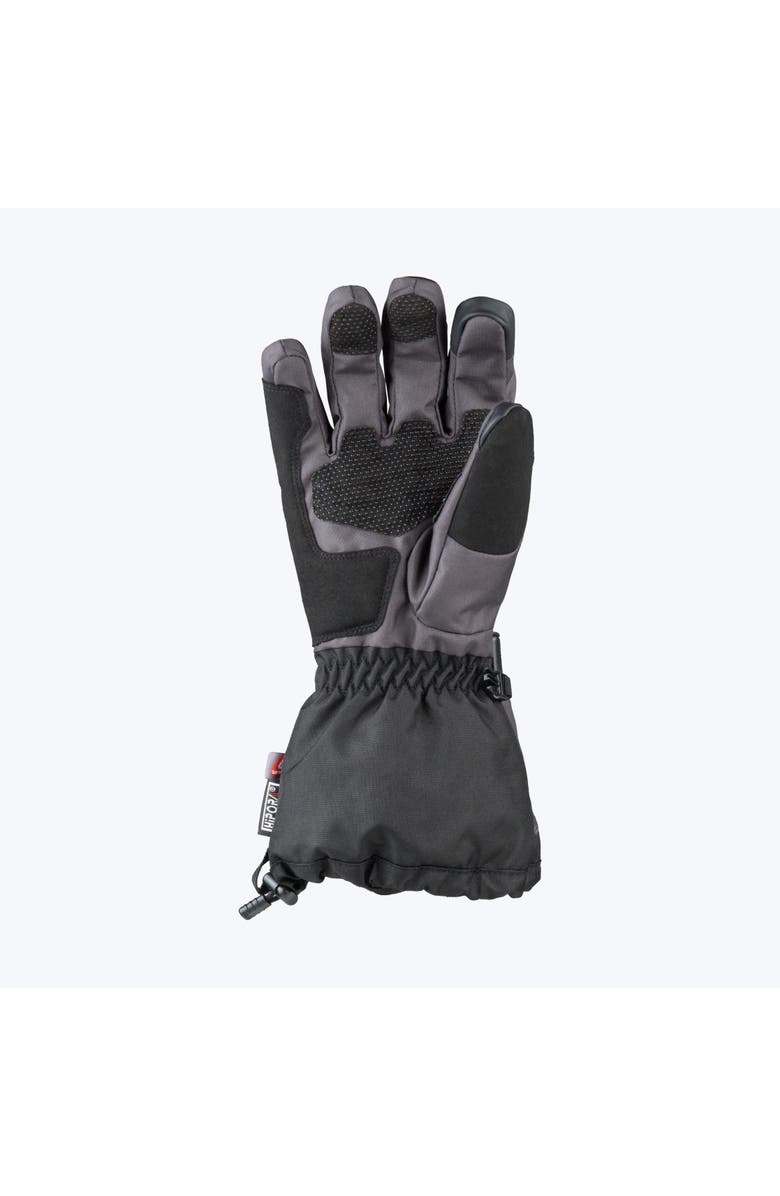 Mobile Warming Vista Waterproof Heated Glove, Alternate, color, Black And Grey