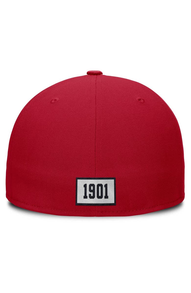 Nike Men's Nike Red Boston Red Sox Cooperstown True Performance Fitted Hat, Alternate, color, 